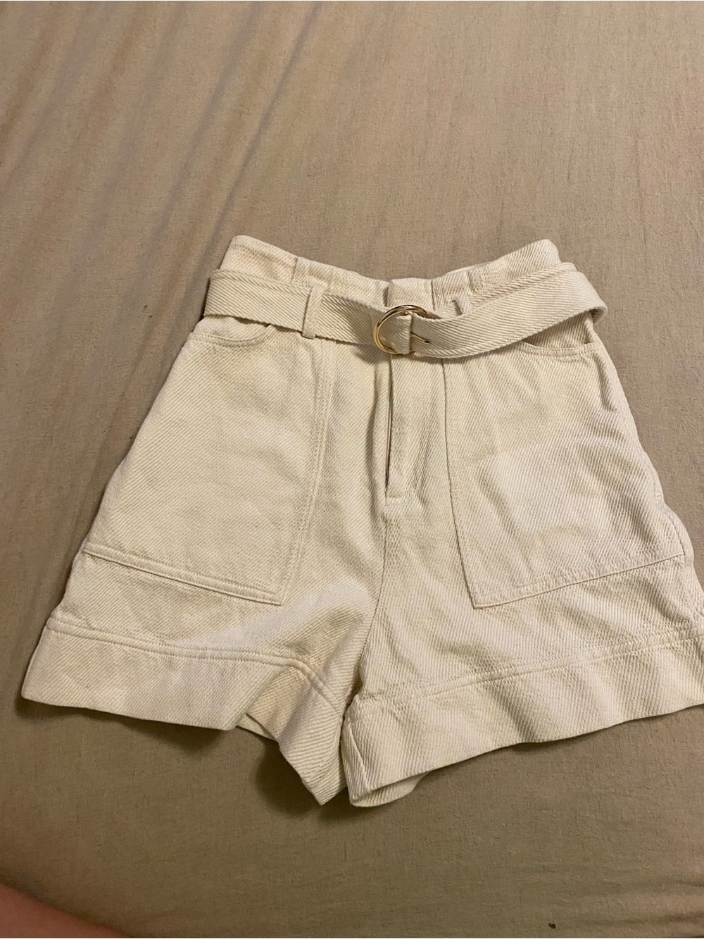 Ted Baker Indigow High Waisted Belted Shorts